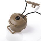 Адаптери кріплення для навушників стандарт DELTA койот - изображение 3