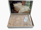 Комплект постельного белья Maison D'or Mirabella Beige сатин 220-200 см бежевый