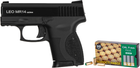 Пистолет сигнальный Carrera Arms "Leo" MR14 Black + Холостые патроны STS пистолетные 9 мм 50 шт (300406933_19547199) - изображение 1