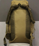 Армейский тактический военный рейдовый рюкзак HardTime 70л койот - изображение 5