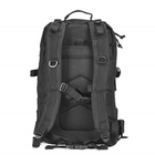 Тактический военный штурмовой армейский рюкзак HardTime 27 литров черный - изображение 4