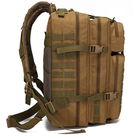Штурмовий тактичний військовий армійський рюкзак HardTime 35 літрів койот - зображення 2