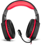 Słuchawki Real-El GDX-7750 Czerwone (EL124100048) - obraz 2