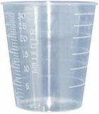 Набір стаканчиків для прийому ліків Plastilab 30 мл градуйований без кришки 50шт/1уп (KG-7352) - зображення 1