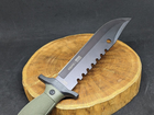 Нескладной тактический нож Tactic туристический охотничий армейский нож с чехлом (2438B) - изображение 4