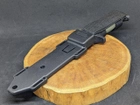 Нескладной тактический нож Tactic туристический охотничий армейский нож с чехлом (2438B) - изображение 8
