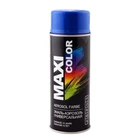 Эмаль аэрозольная универсальная декоративная Maxi Color Ral 5002 синяя 400 мл (MX5002)