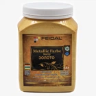 Емаль акрилова Feidal Metallic Effect (золото) 0,8л