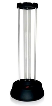 Кварцевая бактерицидная лампа V-TAC VT-3239 UVC 38W, УФ+Озон, 60м2, датчик движения, таймер, чёрный (11208) - зображення 1