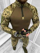 Тактичний військовий костюм Attac ( Кітель + Убакс + Штани ), Камуфляж: Піксель ЗСУ, Розмір: L - зображення 6