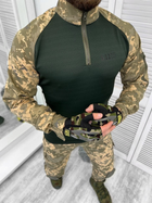 Тактичний військовий костюм Fastex ( Убакс + Штани ), Камуфляж: Піксель, Розмір: XL - зображення 3