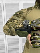 Тактичний військовий костюм Tactical ( Убакс + Штани ), Камуфляж: Піксель ЗСУ, Розмір: XXL - зображення 4