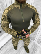 Тактичний військовий костюм Fostex ( Убакс + Штани ), Камуфляж: Піксель ЗСУ, Розмір: XL - зображення 3