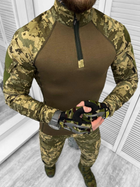 Тактичний військовий костюм Attac ( Кітель + Убакс + Штани ), Камуфляж: Піксель ЗСУ, Розмір: XXXL - зображення 6