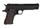 Страйкбольний пістолет Cyma Colt 1911 CM.123S Mosfet Edition AEP - зображення 3