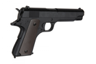 Страйкбольний пістолет Cyma Colt 1911 CM.123S Mosfet Edition AEP - зображення 4
