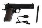 Страйкбольний пістолет Cyma Colt 1911 CM.123S Mosfet Edition AEP - зображення 6