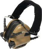 Наушники тактические активные Earmor M31 MOD3 (tan) (EM-M31-M3-TAN) - изображение 3