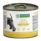 Влажный корм для собак малых пород Nature's Protection Adult small breed Veal & Duck с телятиной и уткой