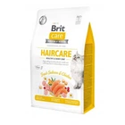 Сухой корм для кошек Brit Care Cat GF Haircare Healthy & Shiny Coat со сложным уходом за шерстью с лососем и курицей