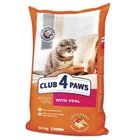 Сухой корм Club 4 Paws с телятиной
