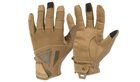 Рукавиці тактичні Helikon-tex Direct Action S Темний Койот Hard Gloves S Coyote Brown (GL-HARD-PES-CBR-B03-S) - изображение 1