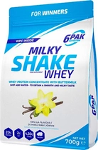 Білкова добавка 6PAK Milky Shake Whey 700 г Ваніль (5902811802628) - зображення 1