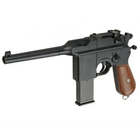 Детский Пистолет Маузер С 96 Galaxy G12 Страйкбольный металл, пластик стреляет пульками 6 мм - изображение 1