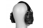 Навушники активні Dragon HD-17 Gen 6 Tactical Active Headset Black - зображення 4