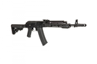 Страйкбольна штурмова гвинтiвка Specna Arms AK-74 SA-J06 Edge Black - зображення 8