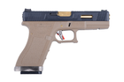 Пістолет WE Glock 17 Force Tan GBB (Страйкбол 6мм) - зображення 5