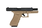 Пістолет WE Glock 18C Gen4. Metal Tan GBB (Страйкбол 6мм) - зображення 3