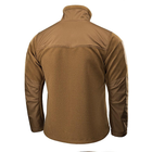 Тактическая куртка флисовая военная M-Tac Alpha Microfleece Gen.II Coyote Brown койот M (OR.M_1684149794) - изображение 5