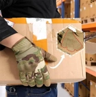 Перчатки тактические армейские с пальцами ВСУ Мультикам 20222176 10001 XL койот (OR.M_4542874) - изображение 4