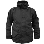 Куртка мембранна з флісовою підкладкою MIL-TEC Wet Weather Jacket Чорний S - зображення 3