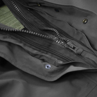 Куртка мембранна з флісовою підкладкою MIL-TEC Wet Weather Jacket Чорний S - зображення 7
