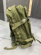Военный рюкзак 45 л. Yakeda, Оливковый, тактический рюкзак для военных, армейский рюкзак для солдат - изображение 2