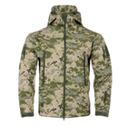 Куртка Vik-Tailor Outdoor Tactical SoftShell ММ-14 піксель ЗСУ XXL - зображення 2