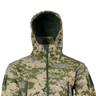 Куртка Vik-Tailor Outdoor Tactical SoftShell ММ-14 піксель ЗСУ XXL - зображення 5