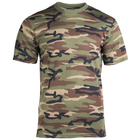 Футболка камуфляжная MIL-TEC T-Shirt Woodland L - изображение 1