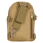 Рюкзак тактический на одно плечо AOKALI Outdoor A31 Sand - изображение 4