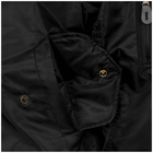 Куртка Бомбер літна US FLIGHT JACKET MA1 STYLE Чорний 3XL - зображення 9