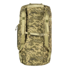 Баул-рюкзак армійський 100L камуфляжний ММ-14 піксель ЗСУ - зображення 3
