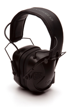 Активні навушники протишумні захисні Venture Gear AMP NRR 26dB з Bluetooth (чорні) - зображення 1