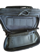 Тактическая набедренная сумка, подсумок на бедро SILVER KNIGHT YF-325 черный - изображение 4