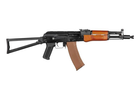 Страйкбольна штурмова гвинтiвка Specna Arms AK-105 SA-J08 Edge Black - изображение 10