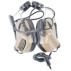 Активні стрілецькі навушники на шолом Earmor M31H Койот TAN + Premium кріплення Чебурашка (12772kr) - зображення 5