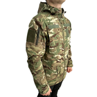 Тактическая куртка летняя рип-стоп мультикам 54 (2XL) - изображение 4