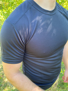 Тактическая футболка черная кулмакс (coolmax) 50 (L) - изображение 4