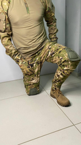 Тактические штаны с наколенниками мультикам рип-стоп 46 (S) - изображение 7